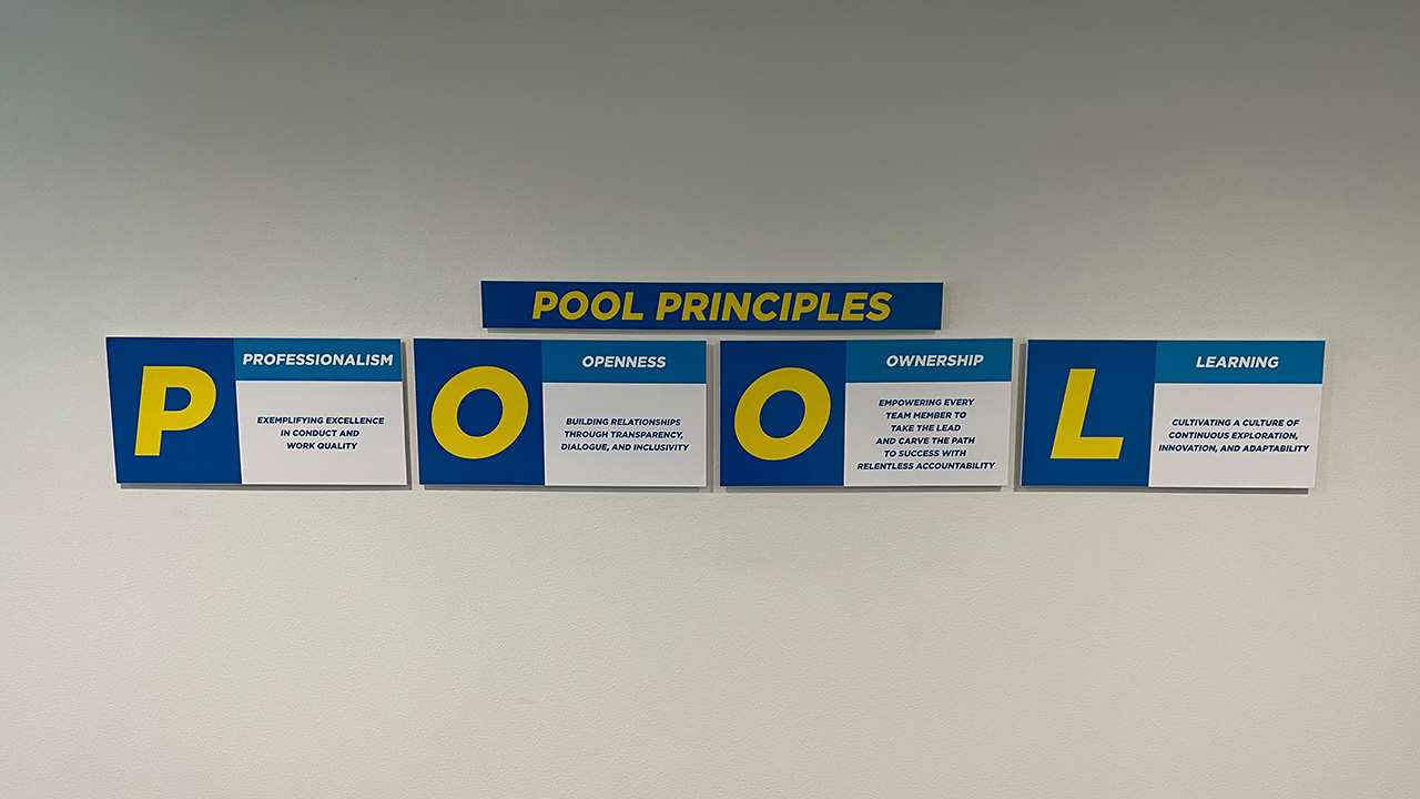 Establishing Our POOL Principles